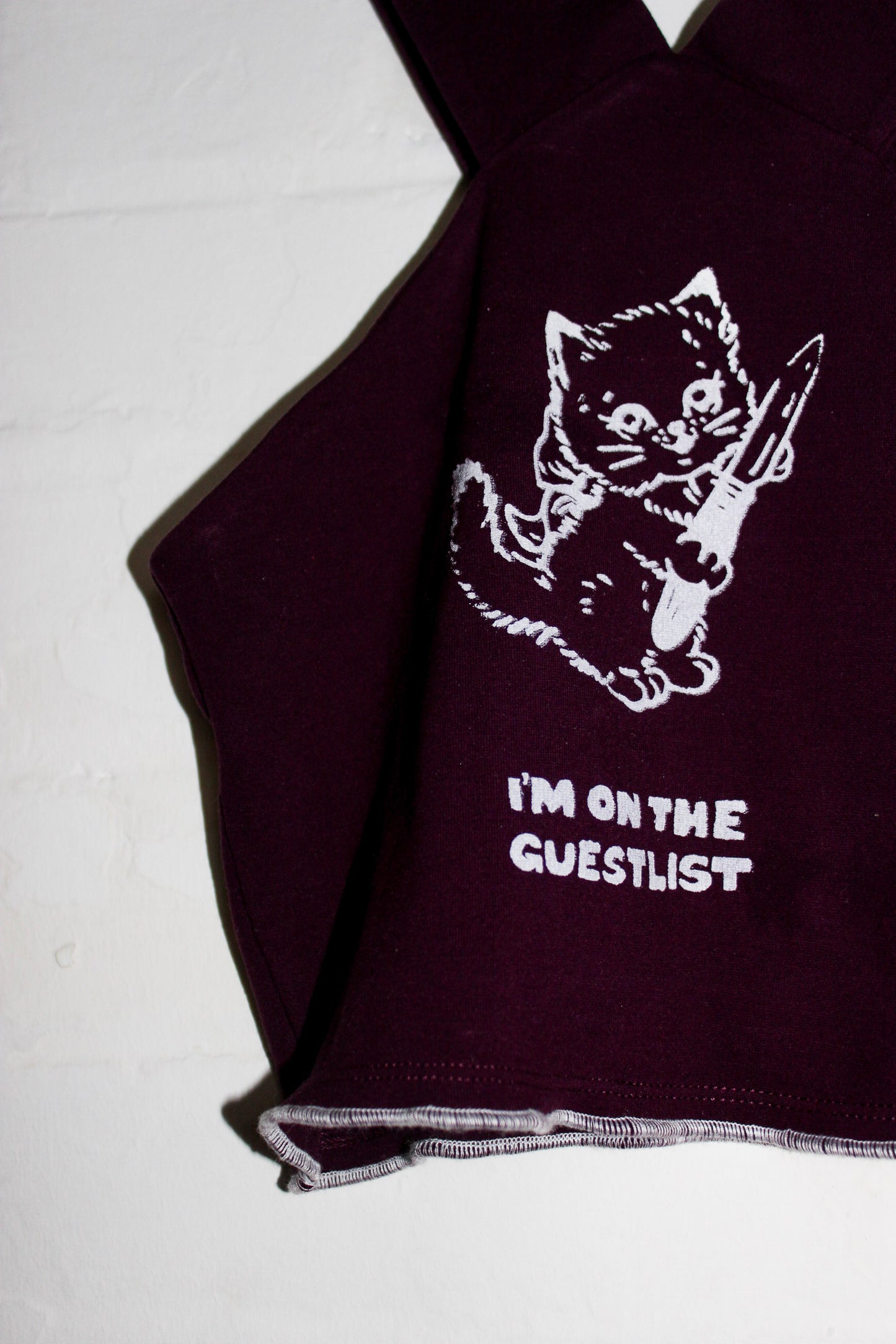 KITTY MAROON TOP